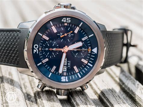 iwc aquatimer replica review|iwc aquatimer jacques cousteau.